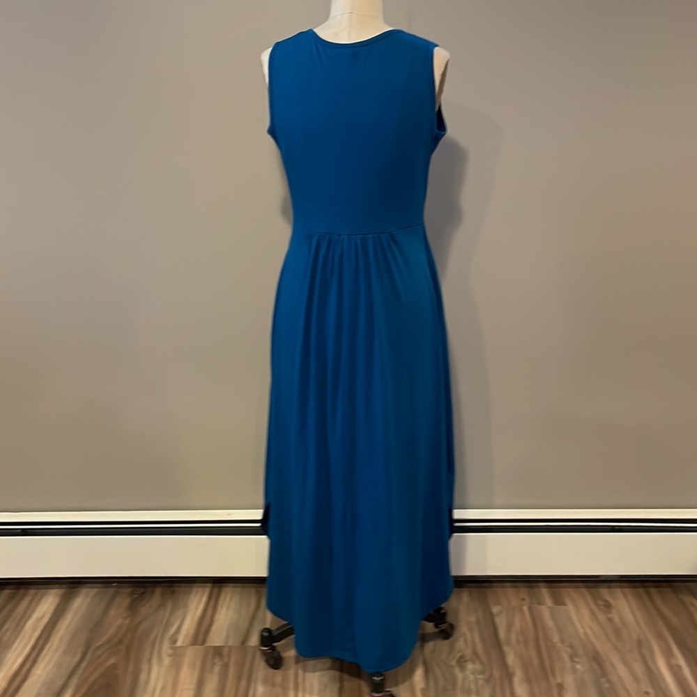 Woosea Teal Green sleeveless maxi dress - Picture 4 of 7